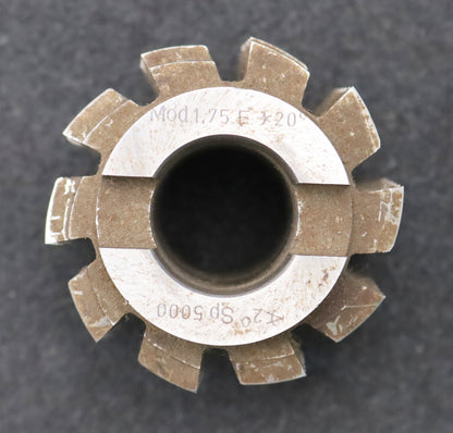 Bild des Artikels LENZEN-Zahnrad-Wälzfräser-m=-1,25mm-EGW-20°-BPI-nach-DIN-3972-Ø57x51xØ22mm