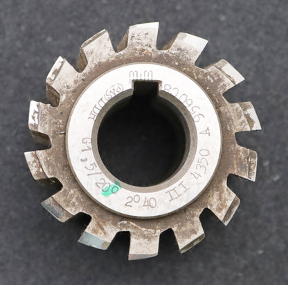 Bild des Artikels PWS-Zahnrad-Wälzfräser-m=-1,5mm-EGW-20°-BPIII-nach-DIN-3972-Ø71x58xØ27mm-LKN