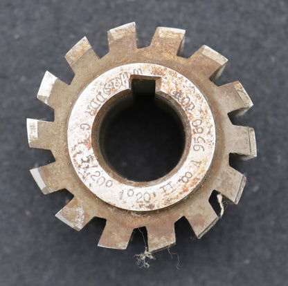 Bild des Artikels PWS-Zahnrad-Wälzfräser-m=-1,5mm-EGW-20°-BPII-DIN-3972-Ø71x58xØ27mm-mit-LKN