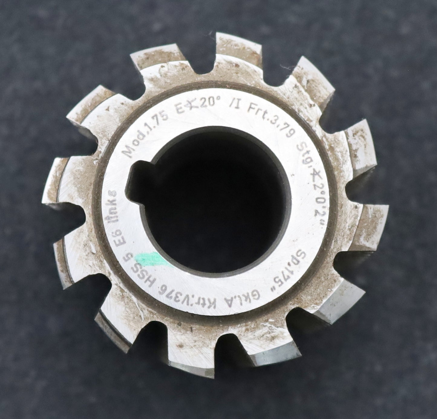 Bild des Artikels DROGEMEYER-Zahnrad-Wälzfräser-m=-1,75mm-EGW-20°-BPI-nach-DIN-3972