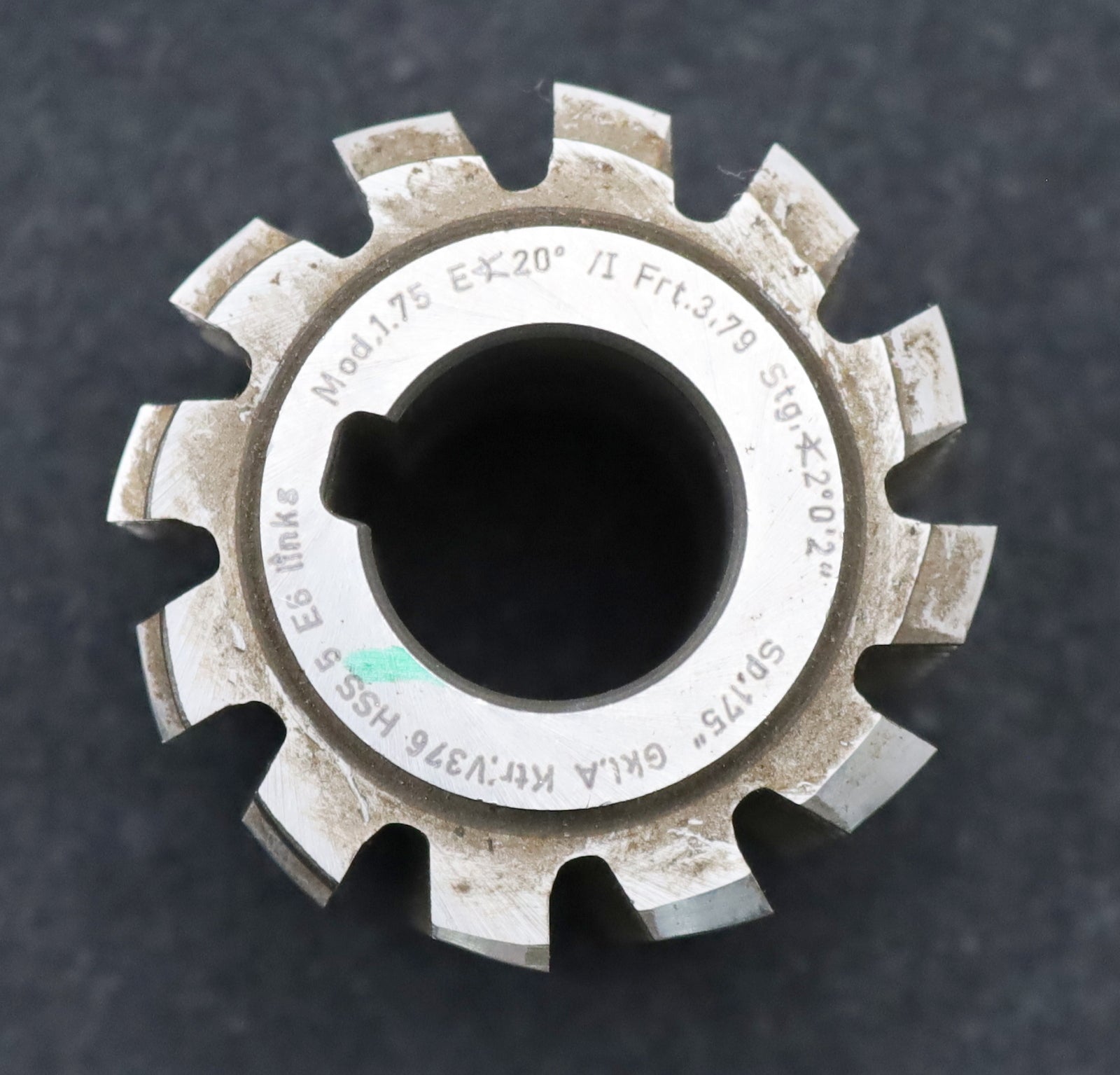 Bild des Artikels DROGEMEYER-Zahnrad-Wälzfräser-m=-1,75mm-EGW-20°-BPI-nach-DIN-3972