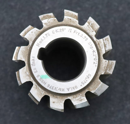 Bild des Artikels DROGEMEYER-Zahnrad-Wälzfräser-m=-1,75mm-EGW-20°-BPI-nach-DIN-3972