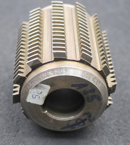 Bild des Artikels SAAZOR-Zahnrad-Wälzfräser-m=-1,5mm-EGW-20°-BPII-nach-DIN-3972-Ø74x91xØ27mm