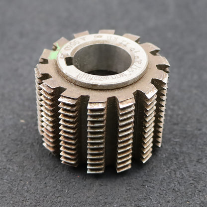 Bild des Artikels PWS-Zahnrad-Wälzfräser-m=-1,0mm-EGW-20°-BPII-DIN-3972-Ø63x48xØ27mm-mit-LKN