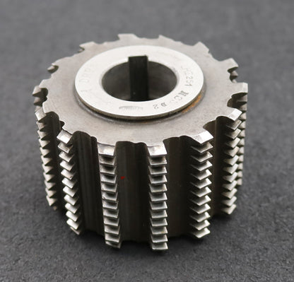 Bild des Artikels LEIMBACH-Zahnrad-Wälzfräser-m=-1,5mm-EGW-20°-Ø94x62xØ32mm-mit-LKN-1gg.-Rechts