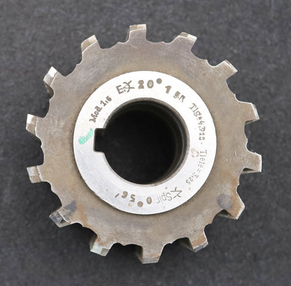 Bild des Artikels LEIMBACH-Zahnrad-Wälzfräser-m=-1,5mm-EGW-20°-Ø94x62xØ32mm-mit-LKN-1gg.-Rechts