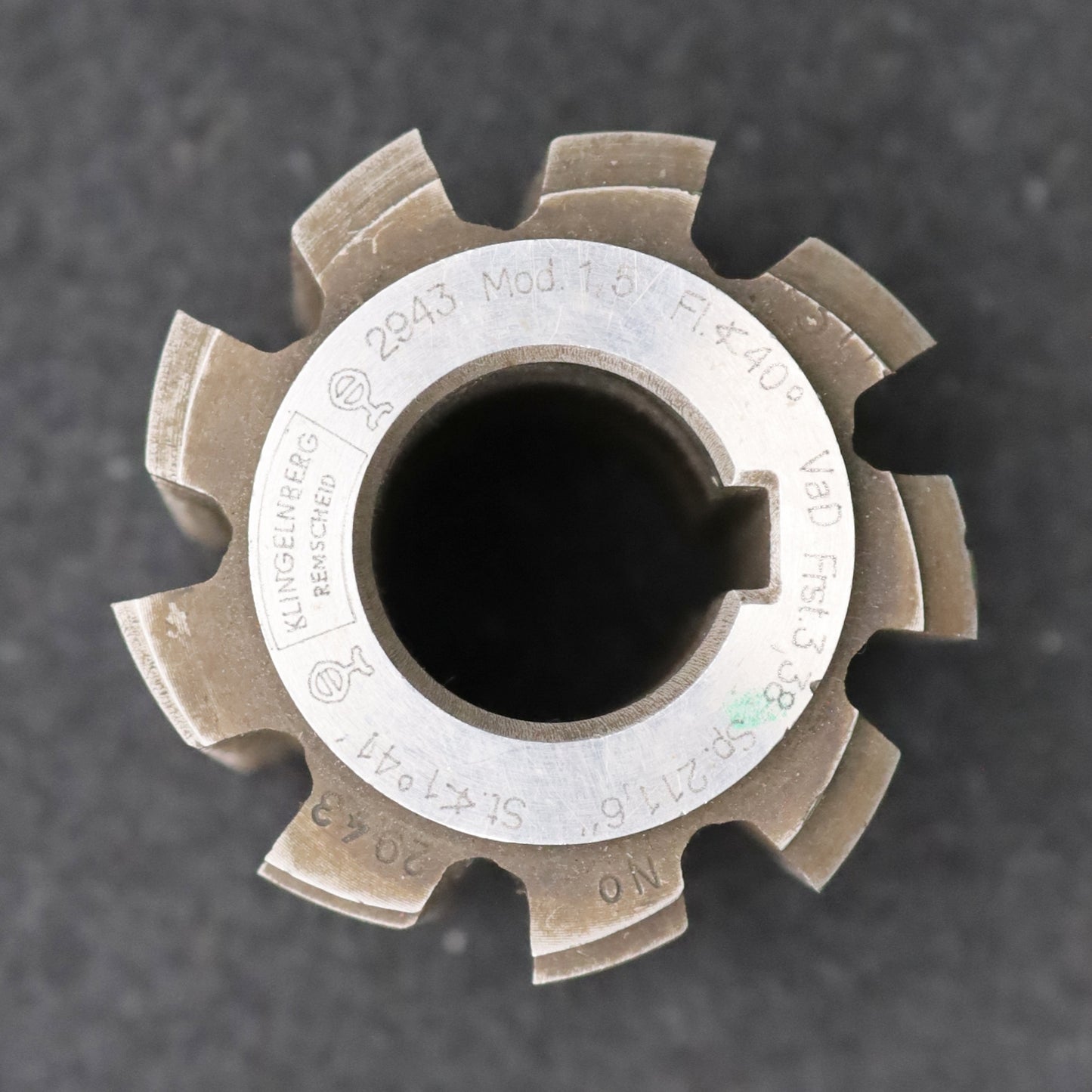 Bild des Artikels KLINGELNBERG-Zahnrad-Wälzfräser-m=-1,5mm-EGW-20°-BPIII-Ø54x58xØ22mm-DIN-3972