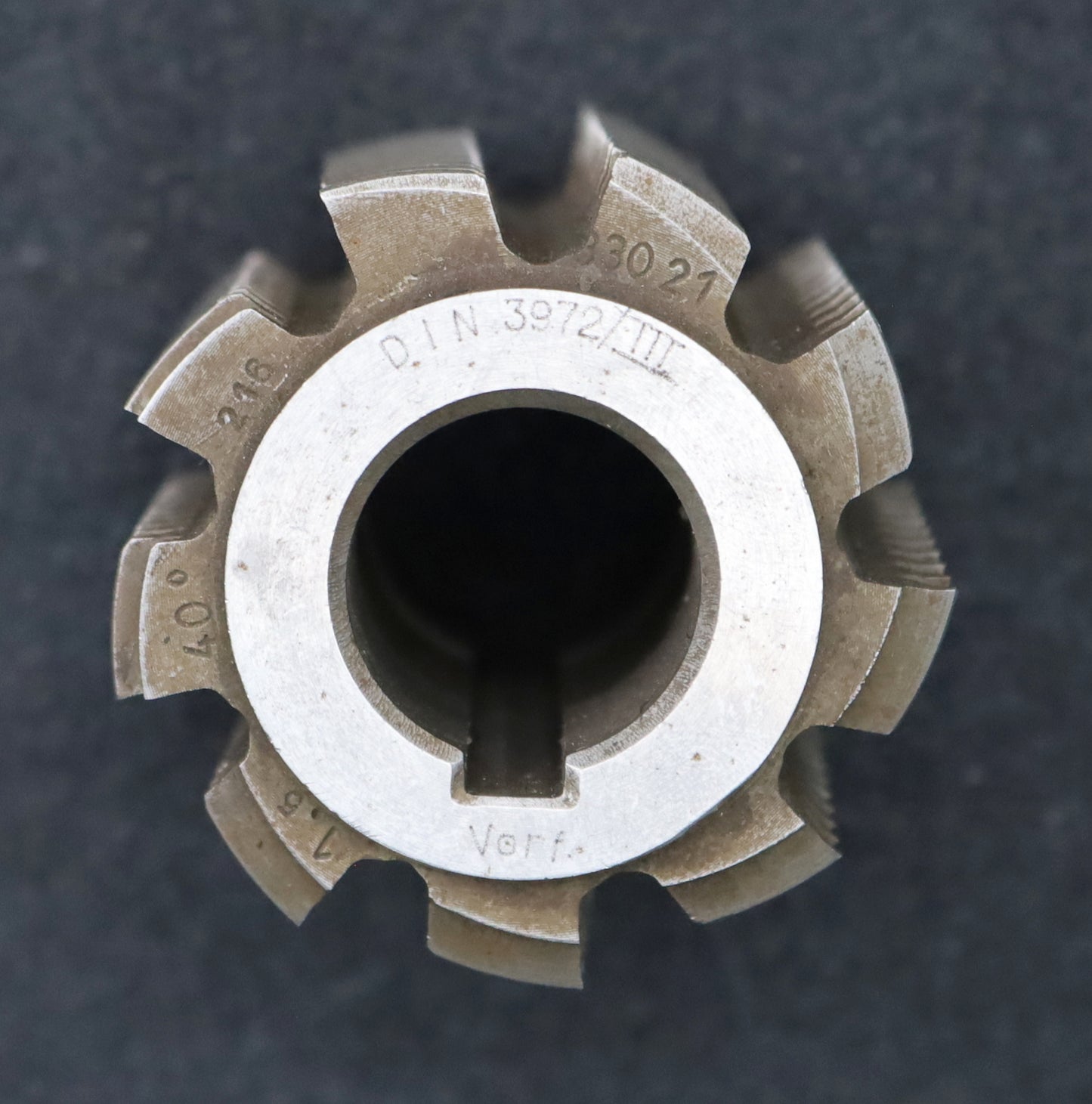 Bild des Artikels KLINGELNBERG-Zahnrad-Wälzfräser-m=-1,5mm-EGW-20°-BPIII-Ø54x58xØ22mm-DIN-3972