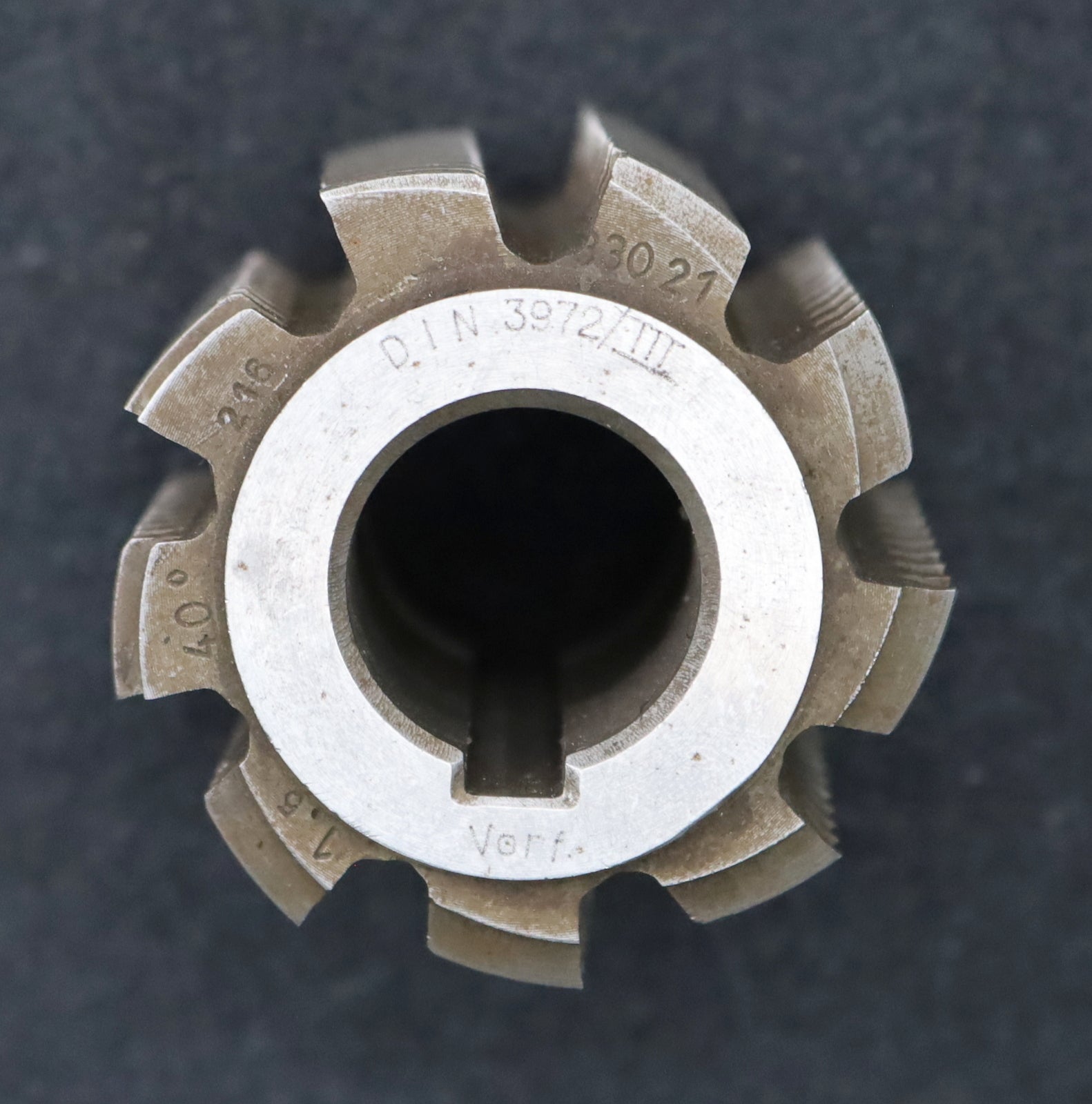 Bild des Artikels KLINGELNBERG-Zahnrad-Wälzfräser-m=-1,5mm-EGW-20°-BPIII-Ø54x58xØ22mm-DIN-3972