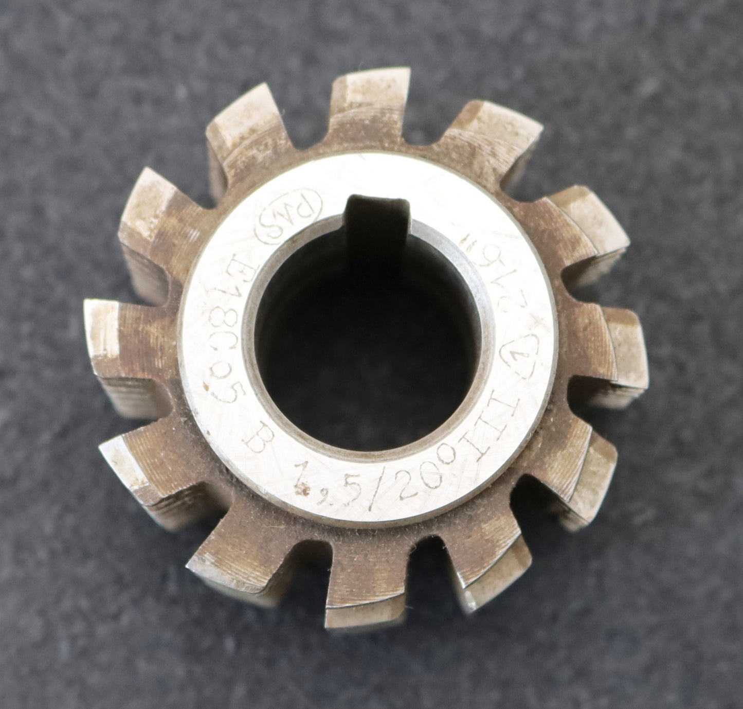 Bild des Artikels PWS-Zahnrad-Wälzfräser-m=-1,5mm-EGW-20°-BPIII-Ø56x40xØ27mm-LKN-nach-DIN-3972