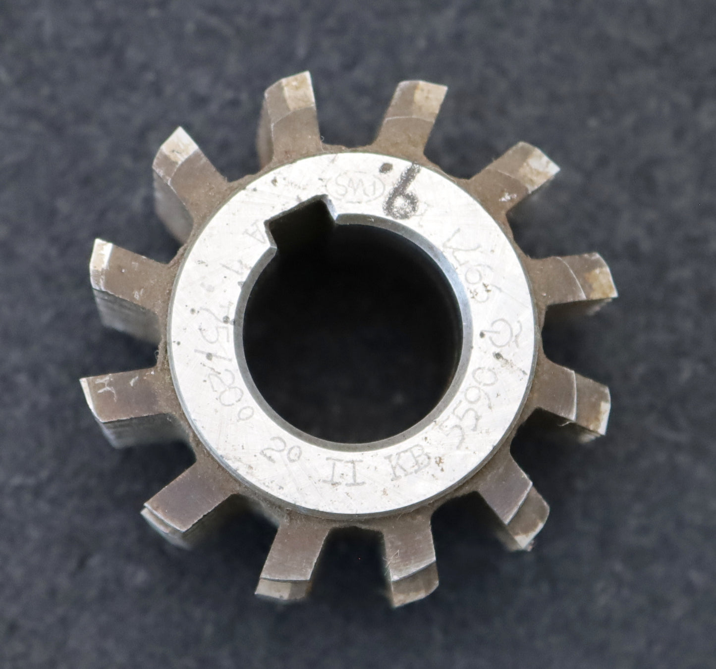 Bild des Artikels PWS-Zahnrad-Wälzfräser-m=-1,75mm-EGW-20°-BPII-nach-DIN-3972-Ø56x40xØ27mm-mit-LKN