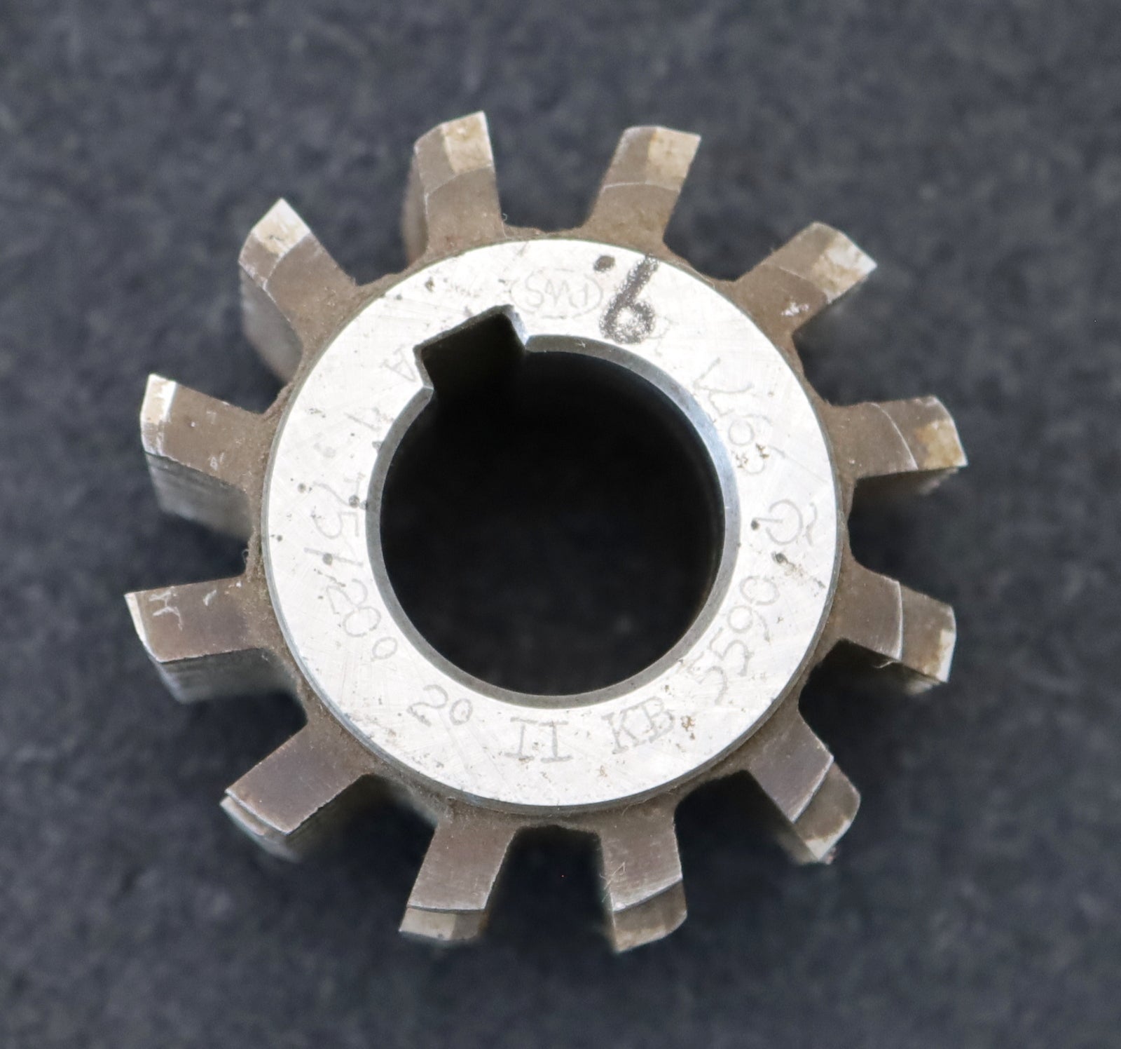 Bild des Artikels PWS-Zahnrad-Wälzfräser-m=-1,75mm-EGW-20°-BPII-nach-DIN-3972-Ø56x40xØ27mm-mit-LKN