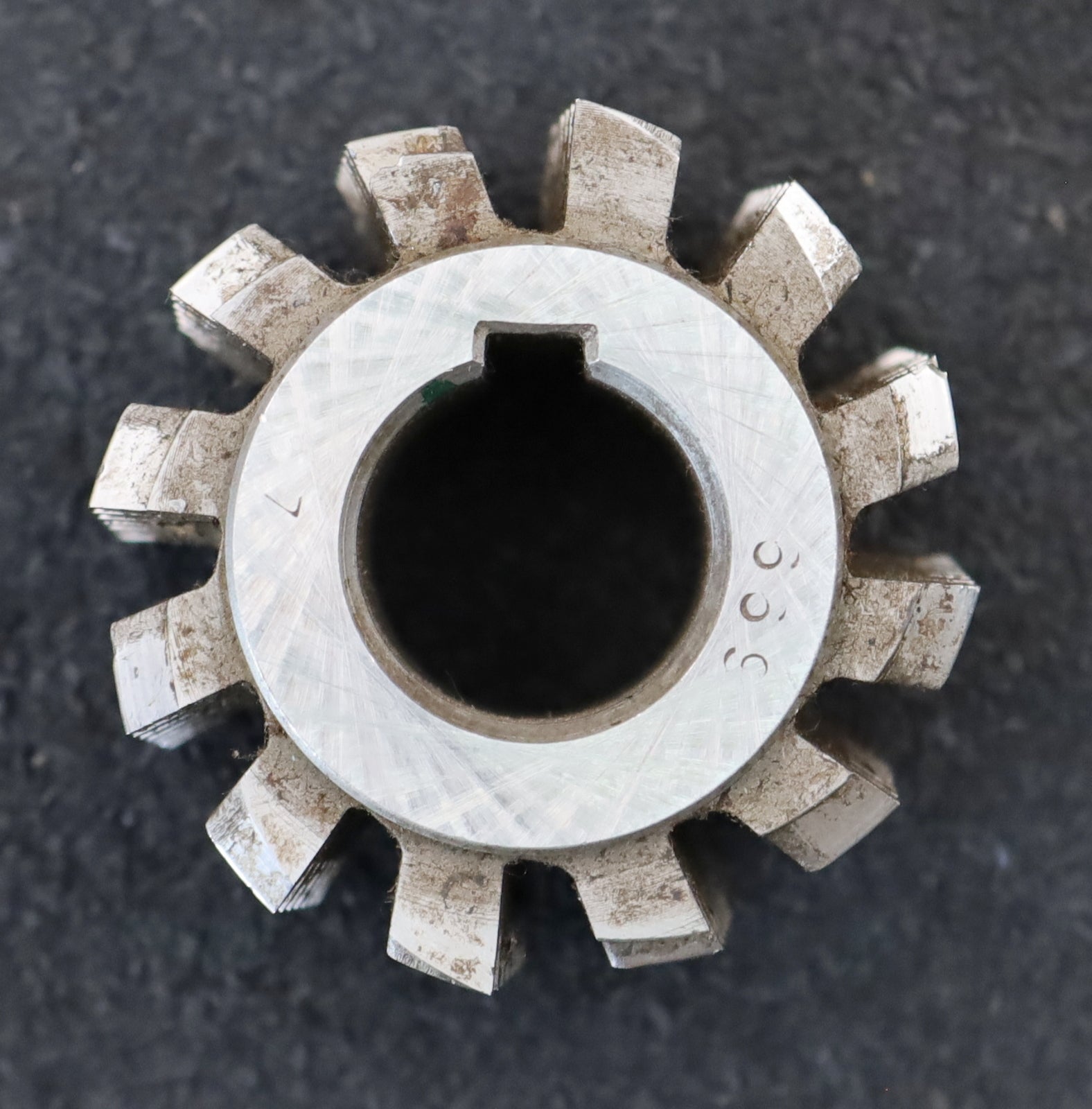 Bild des Artikels PWS-Zahnrad-Wälzfräser-m=-1,5mm-EGW-20°-BPIII-nach-DIN-3972-Ø56x40xØ27mm-mit-LKN