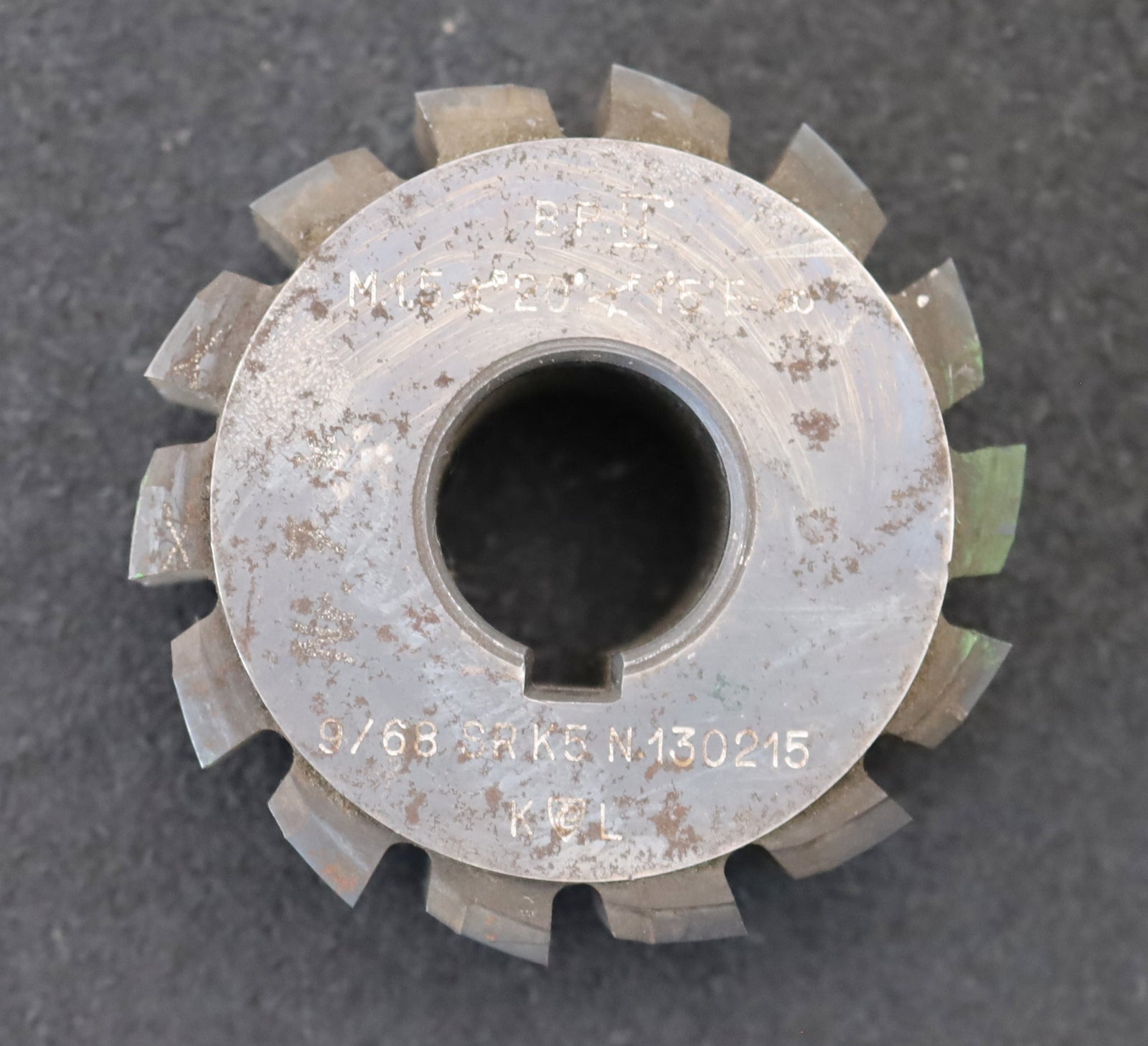 Bild des Artikels KLINGELNBERG-Zahnrad-Wälzfräser-m=-1,5mm-EGW-20°-BPII-nach-DIN-3972-Ø85x41xØ27mm