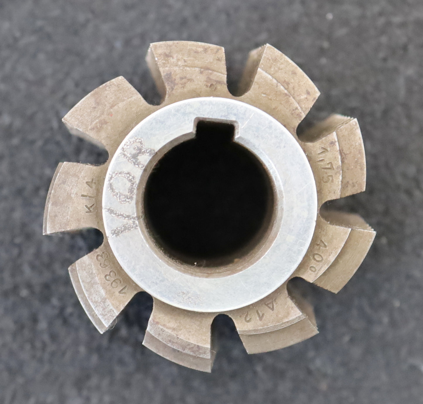 Bild des Artikels Zahnrad-Wälzfräser-m=-1,75mm-EGW-20°-Ø53x54xØ22mm-mit-LKN-1gg.-Rechts