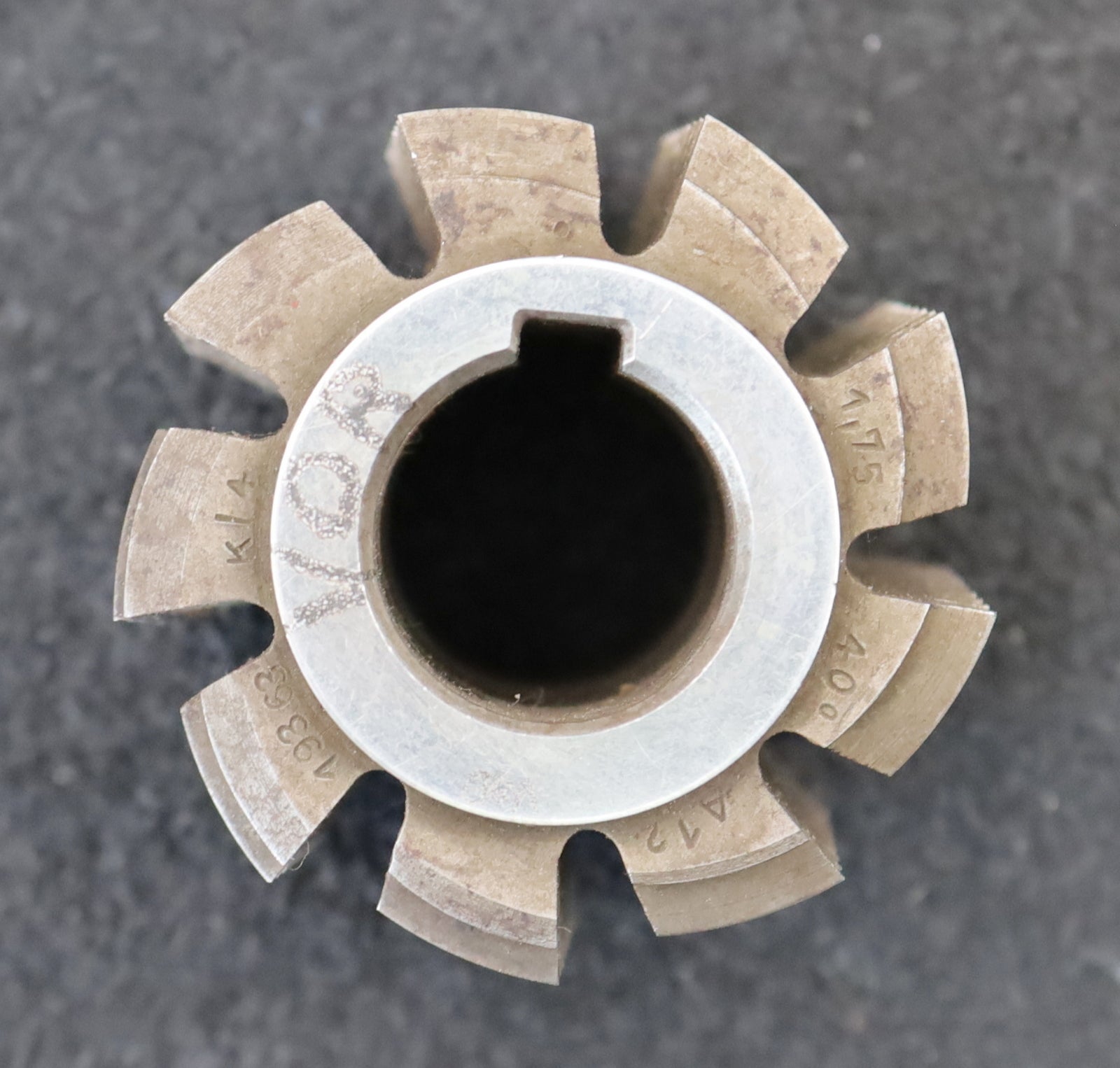 Bild des Artikels Zahnrad-Wälzfräser-m=-1,75mm-EGW-20°-Ø53x54xØ22mm-mit-LKN-1gg.-Rechts