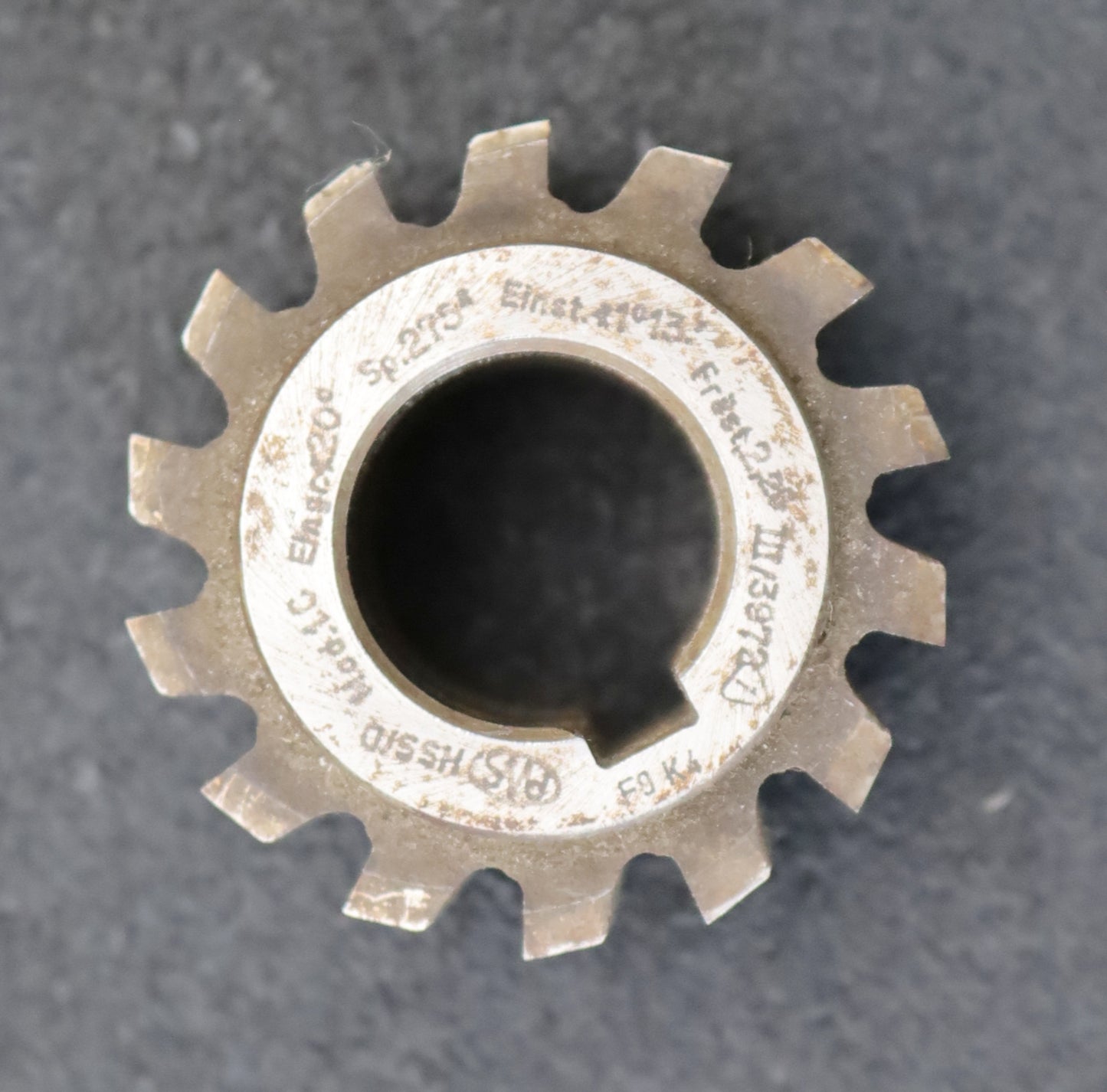 Bild des Artikels PWS-Zahnrad-Wälzfräser-m=-1,25mm-EGW-20°-BPIII-DIN-3972-Ø51x32xØ22mm-mit-LKN