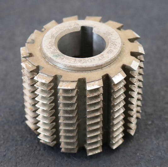 Bild des Artikels PWS-Zahnrad-Wälzfräser-m=-1,5mm-EGW-20°-BPIV-nach-DIN-3972-Ø70x58xØ27mm-mit-LKN