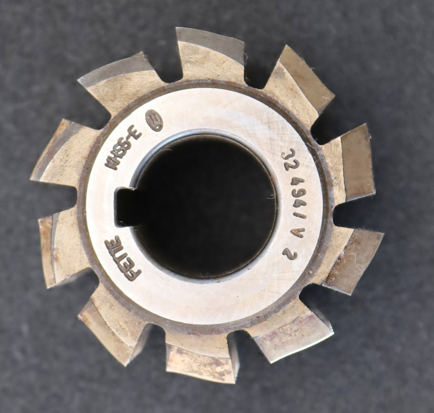 Bild des Artikels FETTE-Zahnrad-Wälzfräser-m=-2,5mm-EGW-20°-BPI-DIN-3972-Ø69x57xØ27mm-mit-LKN