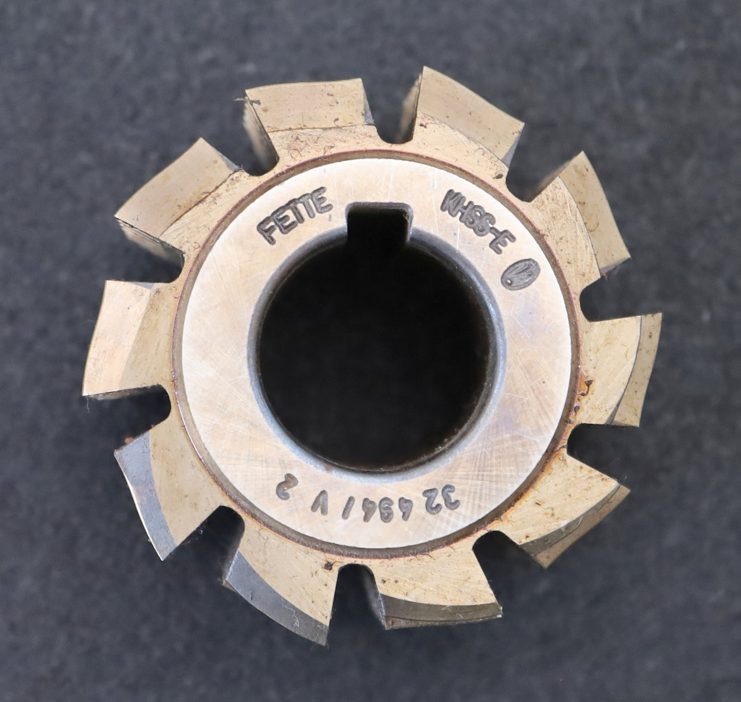 Bild des Artikels FETTE-Zahnrad-Wälzfräser-m=-2,5mm-EGW-20°-BPI-nach-DIN-3972-Ø69x57xØ27mm-mit-LKN