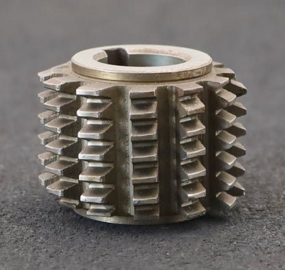 Bild des Artikels PWS-Zahnrad-Wälzfräser-m=-2,0mm-EGW-20°-BPII-nach-DIN-3972-Ø63x49xØ27mm-mit-LKN