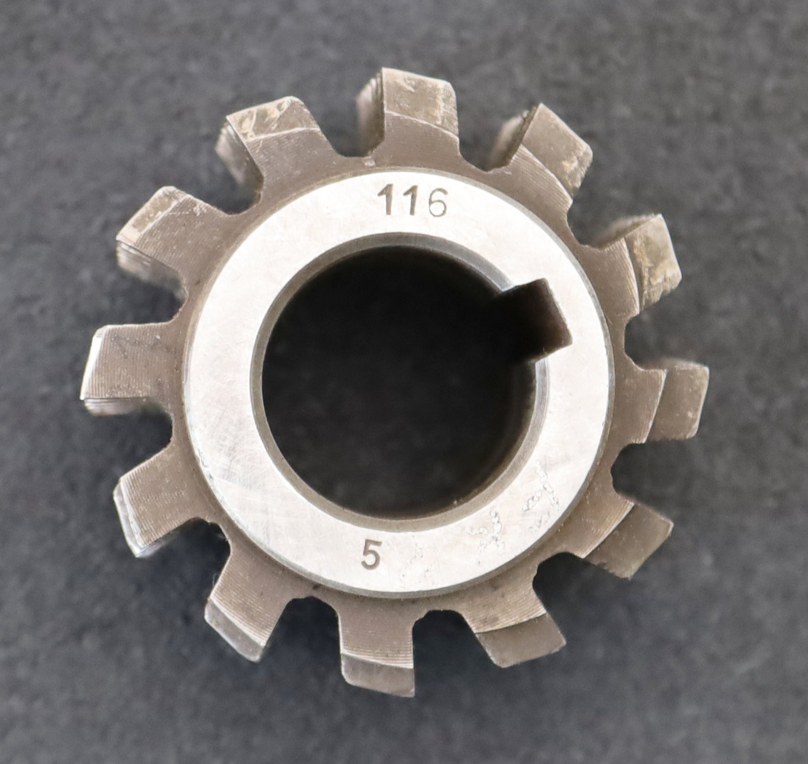Bild des Artikels PWS-Zahnrad-Wälzfräser-m=-2,0mm-EGW-20°-BPII-nach-DIN-3972-Ø63x49xØ27mm-mit-LKN