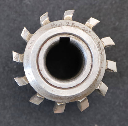 Bild des Artikels SAAZOR-Zahnrad-Wälzfräser-m=-2,5mm-EGW-20°-BPII-nach-DIN-3972