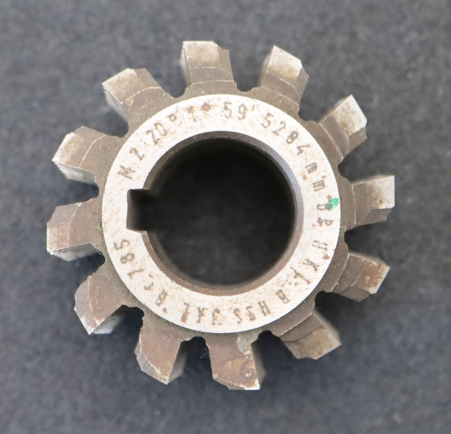 Bild des Artikels Zahnrad-Wälzfräser-m=-2,0mm-EGW-20°-BPII-DIN-3972-Ø64x47xØ27mm-LKN