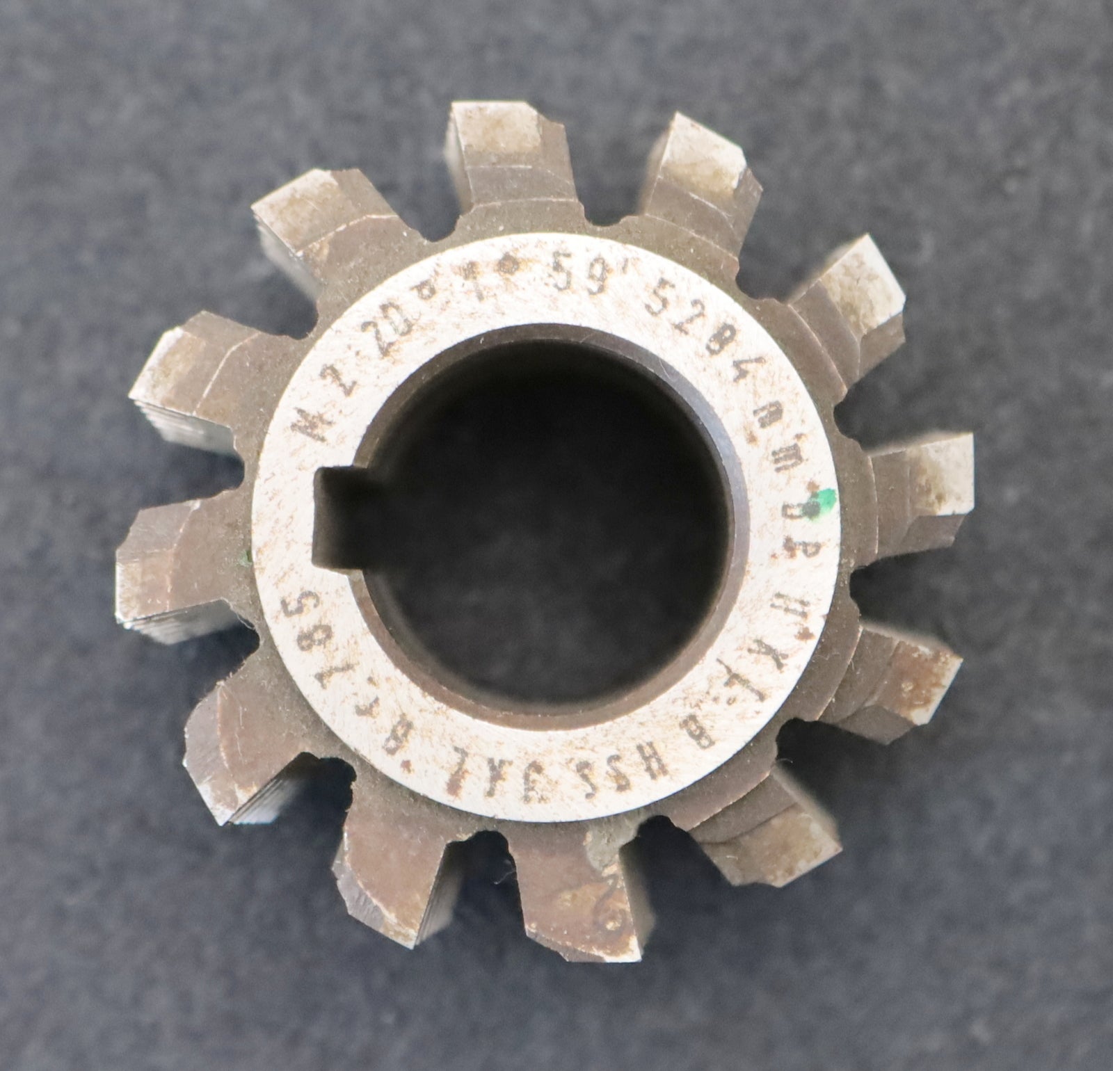 Bild des Artikels Zahnrad-Wälzfräser-m=-2,0mm-EGW-20°-BPII-DIN-3972-Ø64x47xØ27mm-LKN