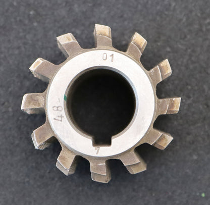 Bild des Artikels PWS-Zahnrad-Wälzfräser-m=-2,0mm-EGW-20°-BPII-DIN-3972-Ø63x49xØ27mm-LKN-1gg.-Re