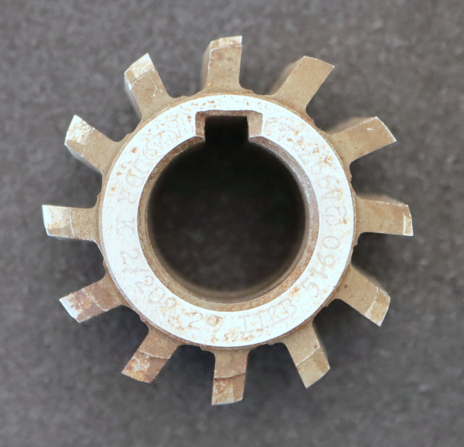 Bild des Artikels PWS-Zahnrad-Wälzfräser-m=-2,0mm-EGW-20°-BPII-nach-DIN-3972-Ø63x49xØ27mm