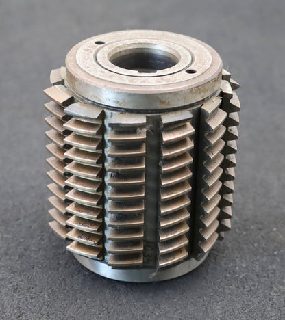 Bild des Artikels FETTE-Zahnrad-Wälzfräser-m=-2,0mm-EGW-20°-BPI-nach-DIN-3972-Ø81x90xØ27mm-mit-LKN