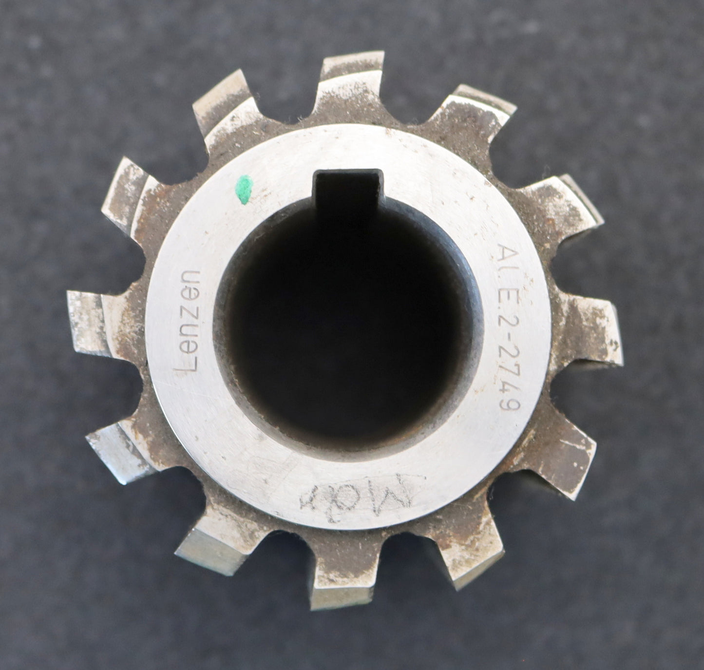 Bild des Artikels LENZEN-Zahnrad-Wälzfräser-m=-2,0mm-EGW-20°-Ø75x71xØ32mm-mit-LKN-1gg.-Rechts