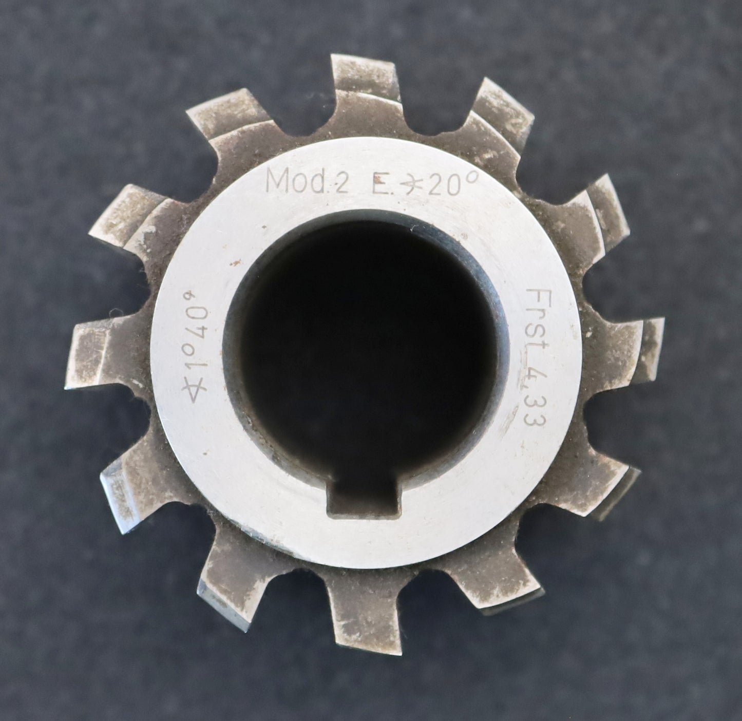 Bild des Artikels LENZEN-Zahnrad-Wälzfräser-m=-2,0mm-EGW-20°-Ø75x71xØ32mm-mit-LKN-1gg.-Rechts