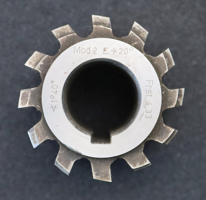 Bild des Artikels LENZEN-Zahnrad-Wälzfräser-m=-2,0mm-EGW-20°-Ø75x71xØ32mm-mit-LKN-1gg.-Rechts