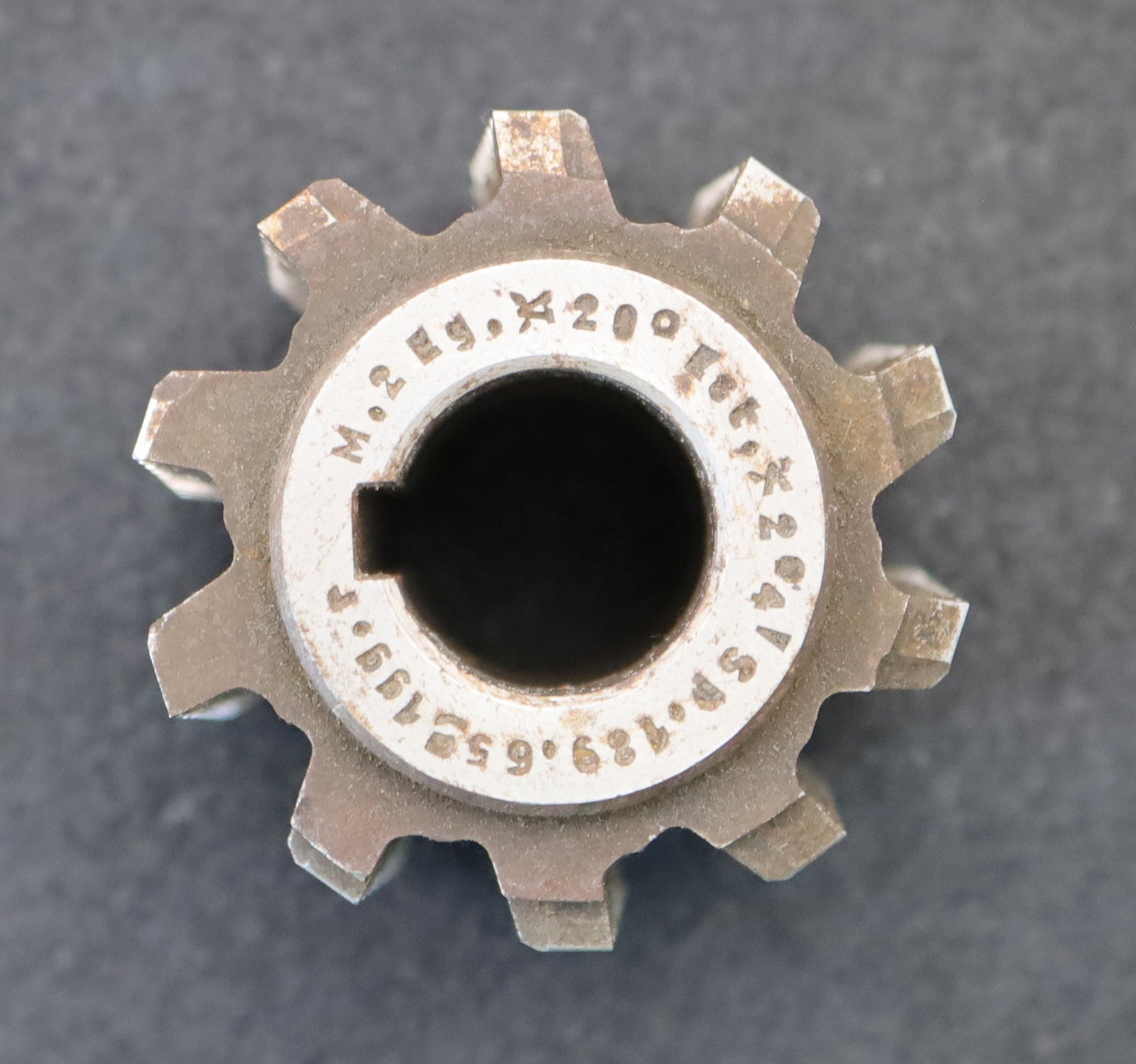 Bild des Artikels Zahnrad-Wälzfräser-m=-2,0mm-EGW-20°-BPI-nach-DIN-3972-Ø58x60xØ22mm-mit-LKN