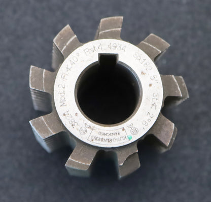 Bild des Artikels KLINEGLNBERG-Zahnrad-Wälzfräser-m=-2,0mm-EGW-20°-BPII-nach-DIN-3972-Ø58x64xØ22mm