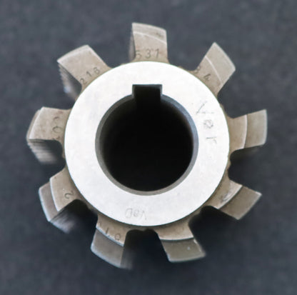 Bild des Artikels KLINEGLNBERG-Zahnrad-Wälzfräser-m=-2,0mm-EGW-20°-BPII-nach-DIN-3972-Ø58x64xØ22mm