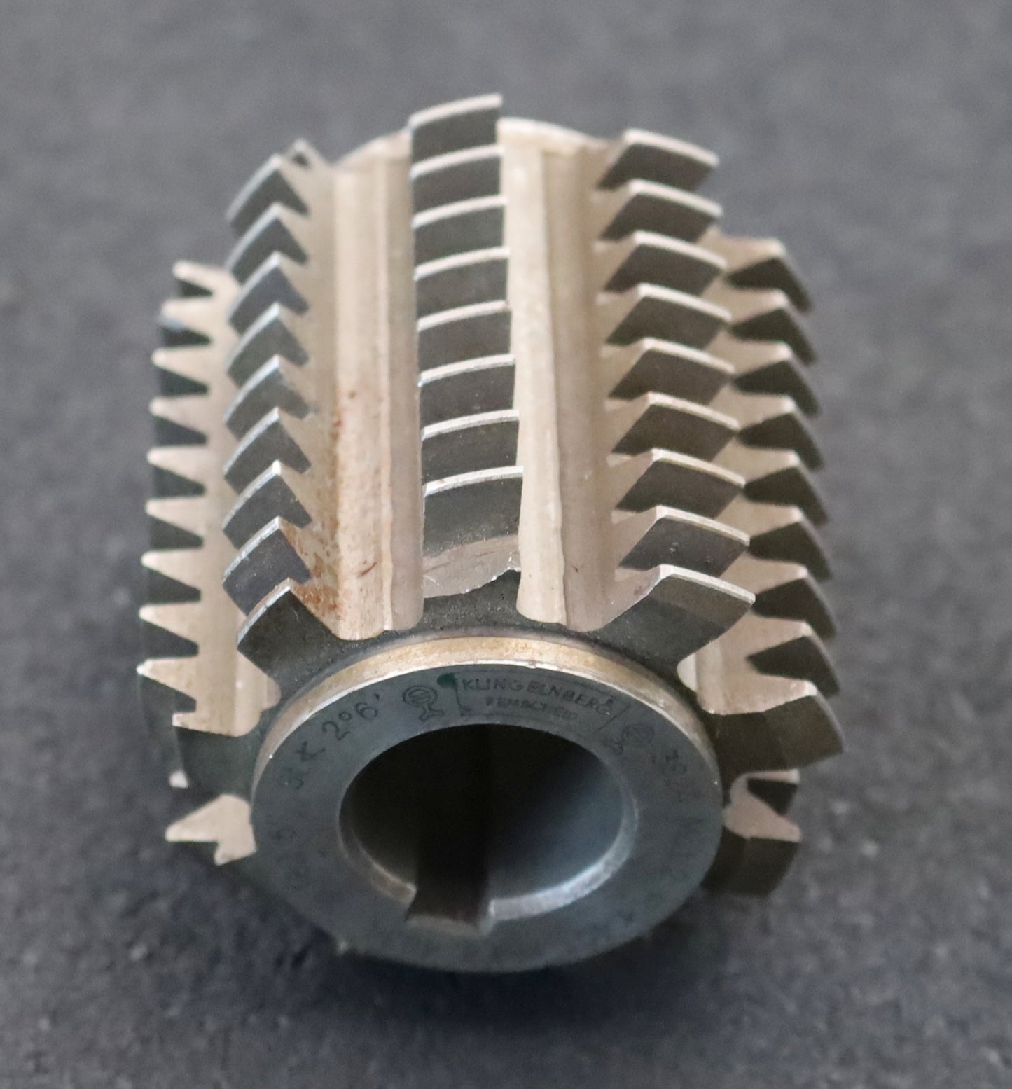 Bild des Artikels KLINEGLNBERG-Zahnrad-Wälzfräser-m=-2,0mm-EGW-20°-BPII-nach-DIN-3972-Ø58x64xØ22mm