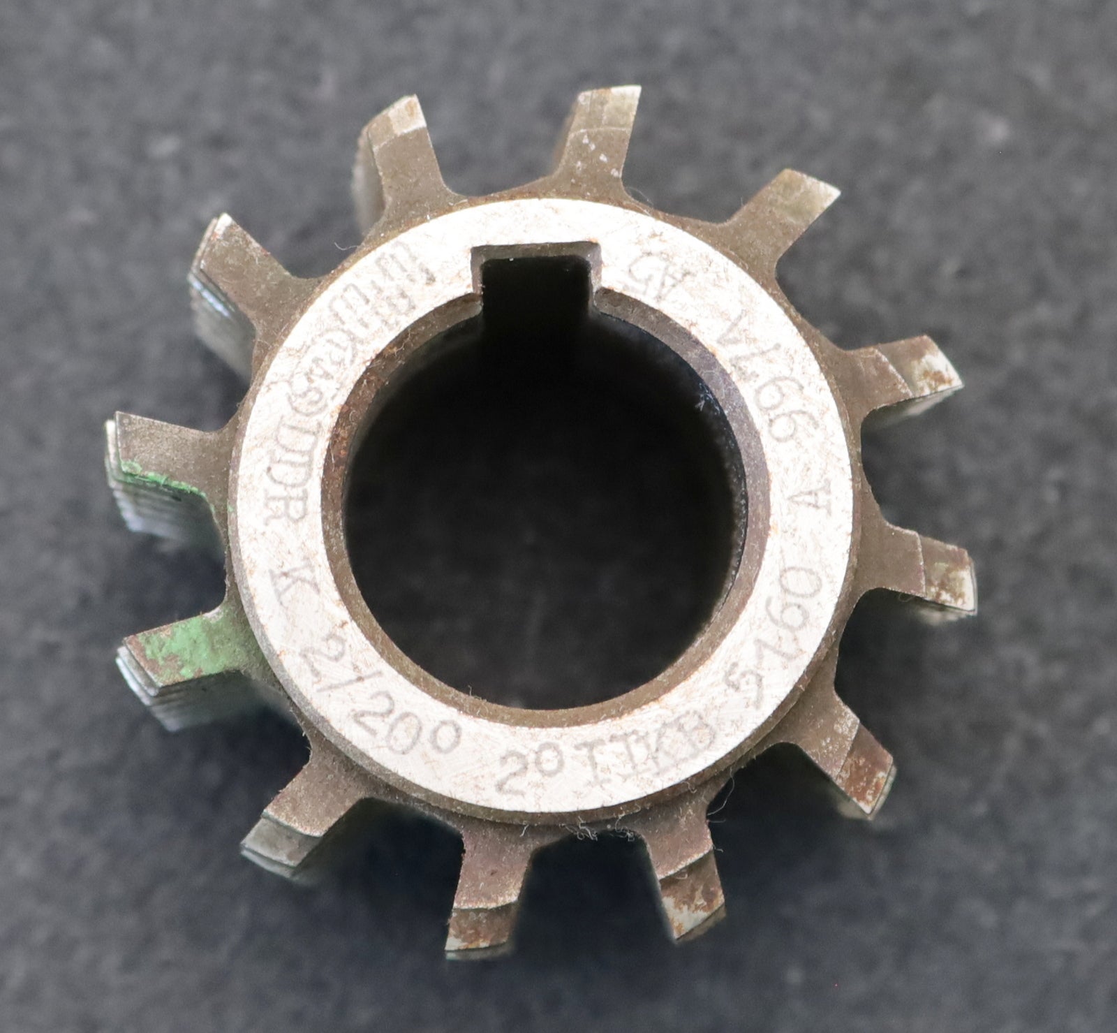 Bild des Artikels PWS-Zahnrad-Wälzfräser-m=-2,0mm-EGW-20°-BPII-DIN-3972-Ø63x48xØ27mm-mit-LKN