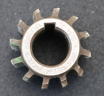 Bild des Artikels PWS-Zahnrad-Wälzfräser-m=-2,0mm-EGW-20°-BPII-DIN-3972-Ø63x48xØ27mm-mit-LKN