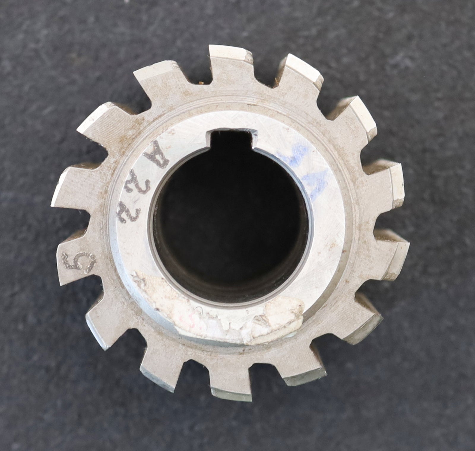 Bild des Artikels PWS-Zahnrad-Wälzfräser-m=-1,0mm-EGW-20°-BPII-nach-DIN-3972-Ø63x48xØ27mm-LKN