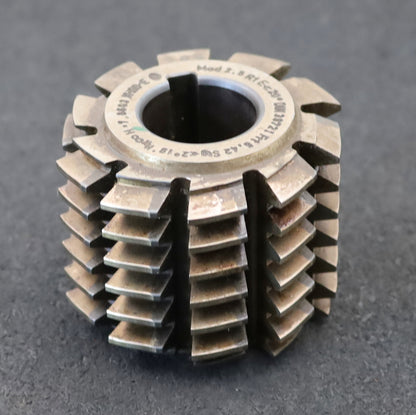 Bild des Artikels FETTE-Zahnrad-Wälzfräser-m=-2,5mm-EGW-20°-BPI-nach-DIN-3972-Ø69x57xØ27mm-LKN