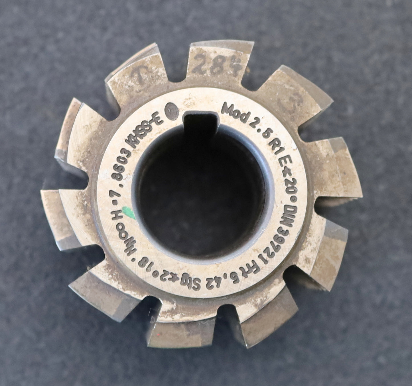 Bild des Artikels FETTE-Zahnrad-Wälzfräser-m=-2,5mm-EGW-20°-BPI-nach-DIN-3972-Ø69x57xØ27mm-LKN