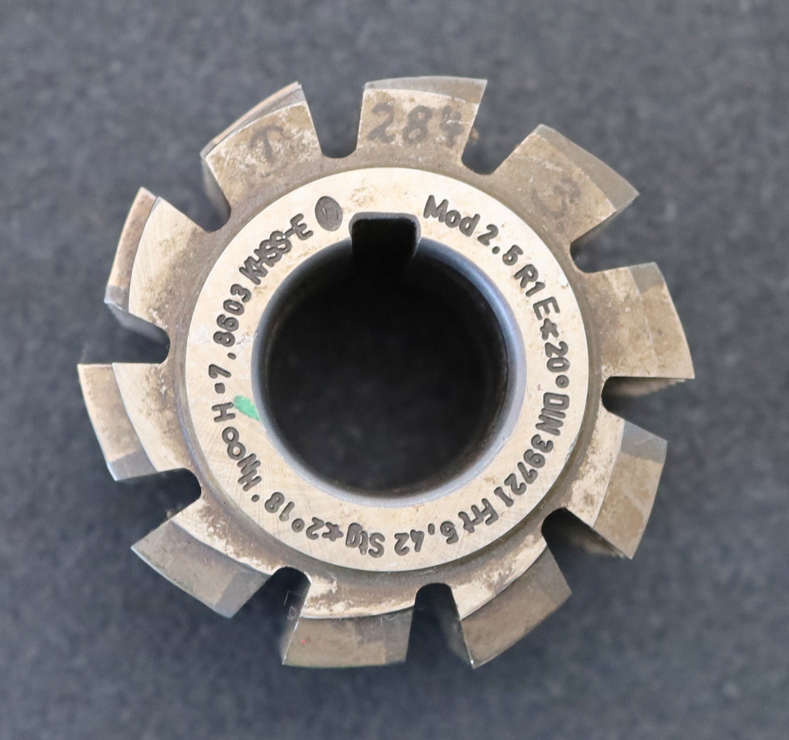 Bild des Artikels FETTE-Zahnrad-Wälzfräser-m=-2,5mm-EGW-20°-BPI-nach-DIN-3972-Ø69x57xØ27mm-LKN