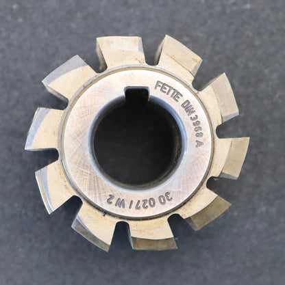 Bild des Artikels FETTE-Zahnrad-Wälzfräser-m=-2,5mm-EGW-20°-BPI-nach-DIN-3972-Ø69x57xØ27mm-LKN