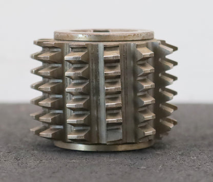 Bild des Artikels PWS-Zahnrad-Wälzfräser-m=-2,0mm-EGW-20°-BPII-DIN-3972-Ø63x49xØ27mm-mit-LKN