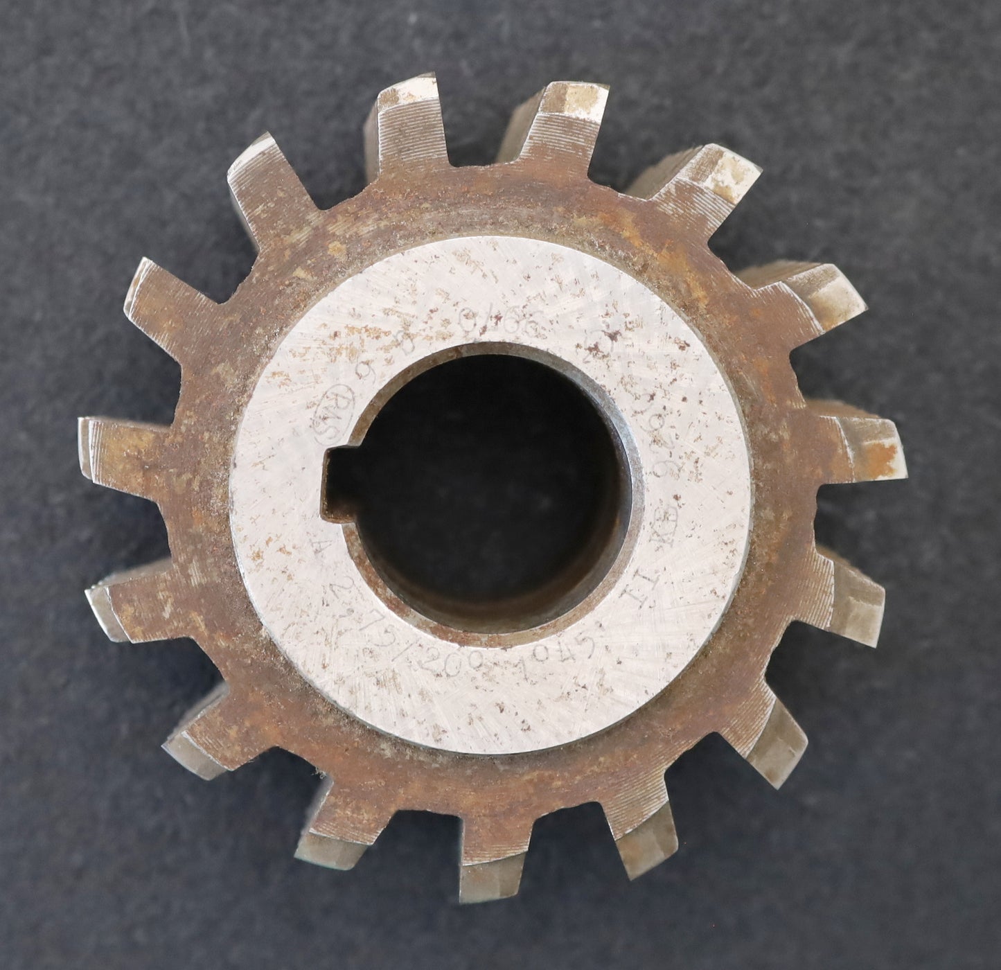 Bild des Artikels PWS-Zahnrad-Wälzfräser-m=-2,75mm-EGW-20°-BPII-nach-DIN-3972-Ø99x55xØ32mm-mit-LKN