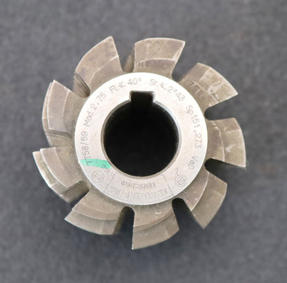 Bild des Artikels KLINGELNBERG-Zahnrad-Wälzfräser-m=-2,75mm-EGW-20°-Ø64x49xØ27mm-mit-LKN