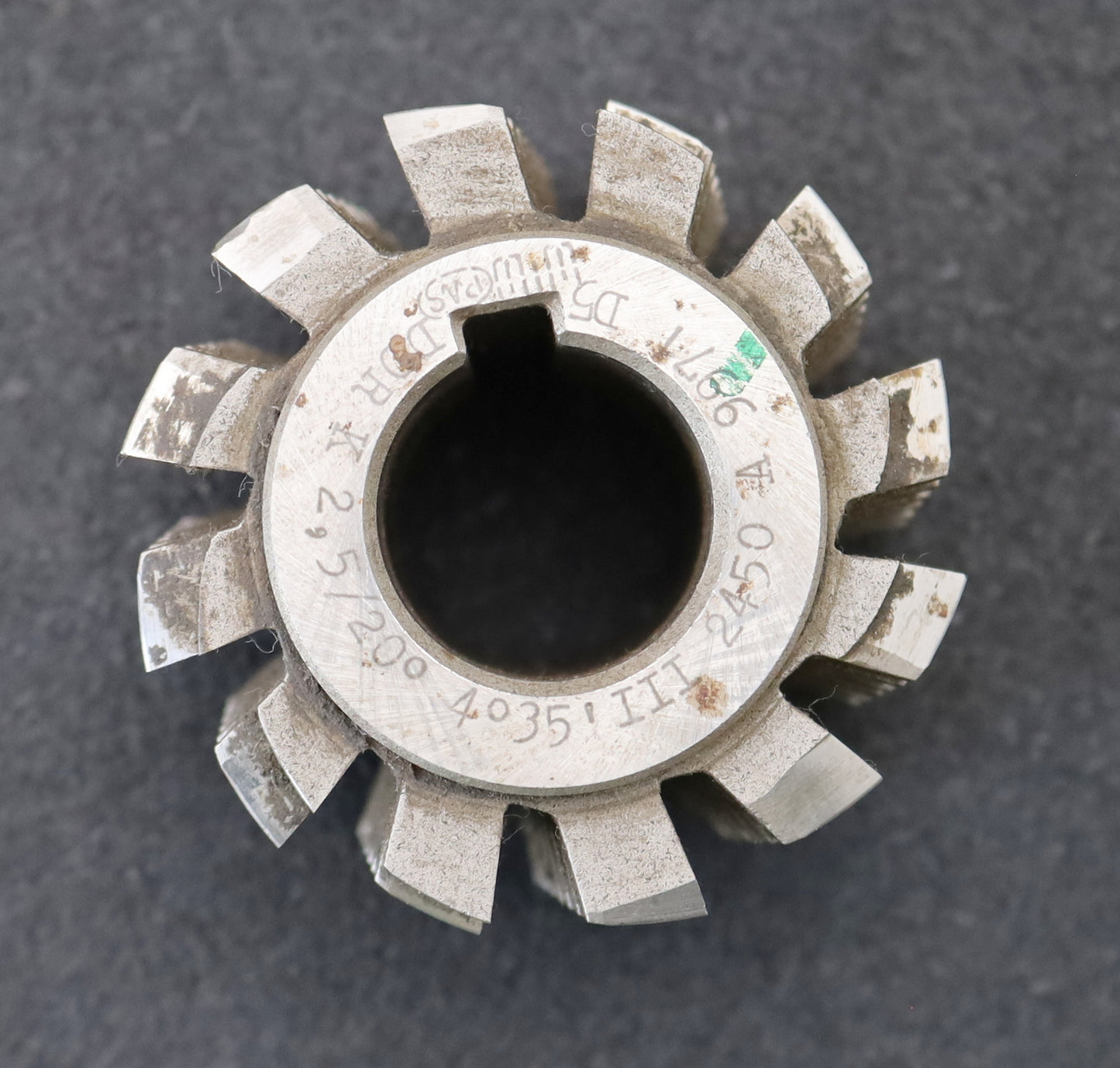 Bild des Artikels PWS-Zahnrad-Wälzfräser-m=-2,5mm-EGW-20°-BPIII-Ø71x58xØ27mm-LKN-nach-DIN-3972-